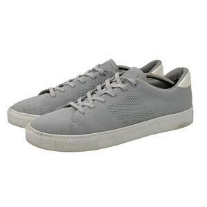 Greats Brooklyn Royale Knit Sneaker Men's 12 Gray Low Top Casual Athletic Shoe